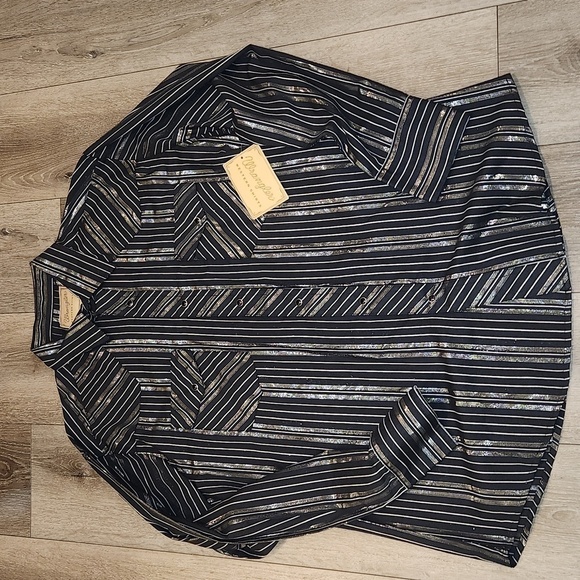 Western Shirt By Wrangler - Picture 1 of 4